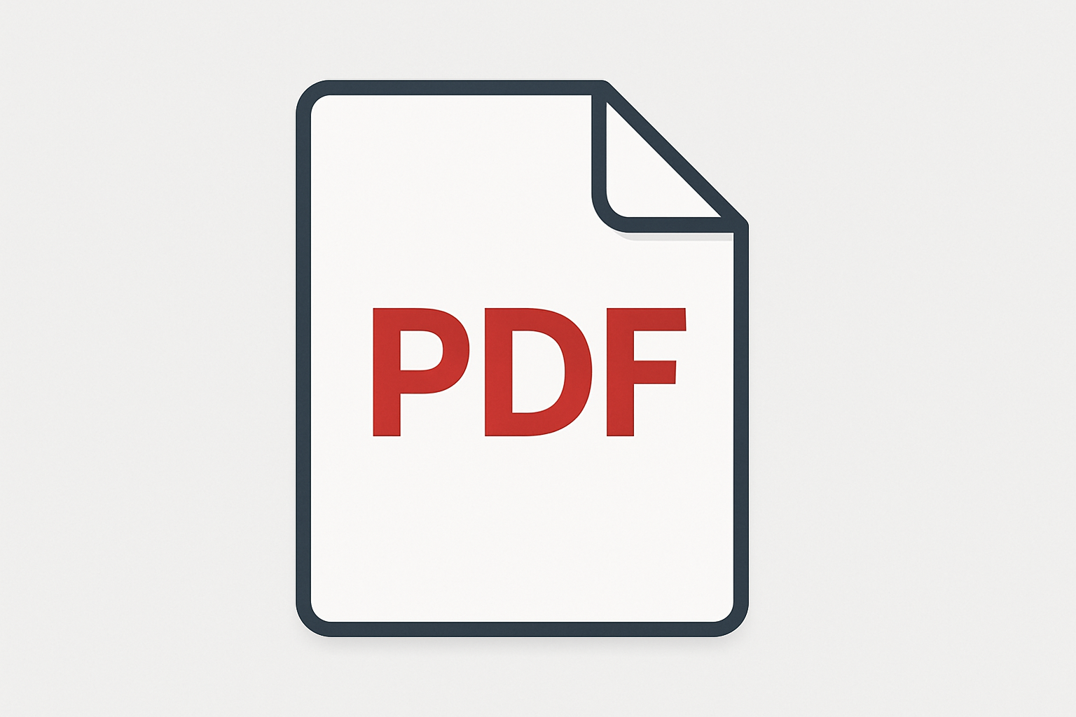 PDF file symbol